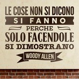 Wandtattoos: Le cose non si dicono... Woody Allen 2