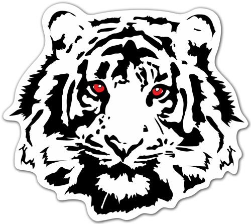 Aufkleber: Tiger 2