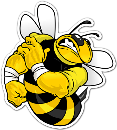 Aufkleber: Bee