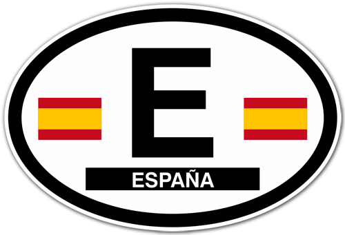 Aufkleber: Spain