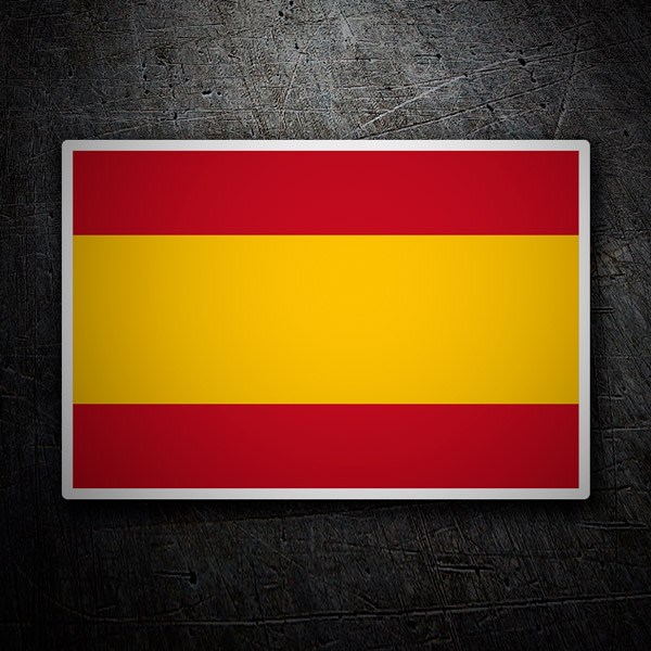 Spanische Flagge Spanien Spanienflagge' Sticker