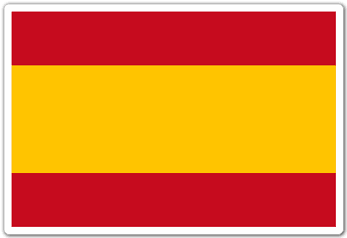 Aufkleber: Spain