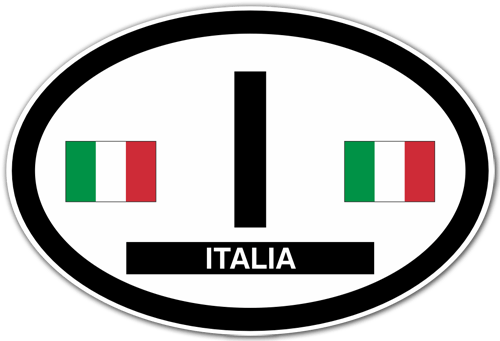 Aufkleber: Italia