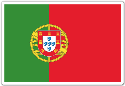 Aufkleber: Portugal
