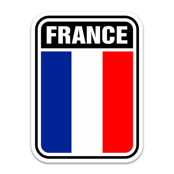 Aufkleber: France