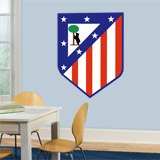 Wandtattoos: Atlético de Madrid wappen Farbe 4