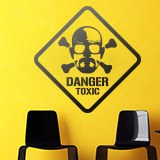 Wandtattoos: Heisenberg Danger Toxic 3