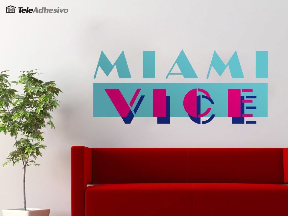 Wandtattoos: Miami Vice