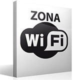 Wandtattoos: Zona Wifi 2