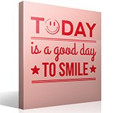 Wandtattoos: Today is a good day to smile 3