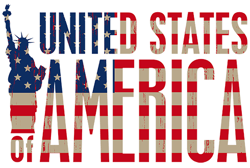 Wandtattoos: United States of America