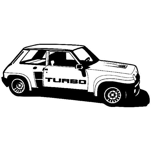 Wandtattoos: Renault 5 Turbo Cup