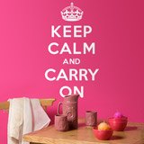 Wandtattoos: Keep Calm And Carry On 2