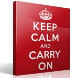 Wandtattoos: Keep Calm And Carry On 3