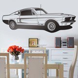 Wandtattoos: Ford Mustang Shelby GT 500 2