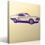 Wandtattoos: Ford Mustang Shelby GT 500 3