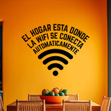 Wandtattoos: El hogar está donde la wifi se conecta 4