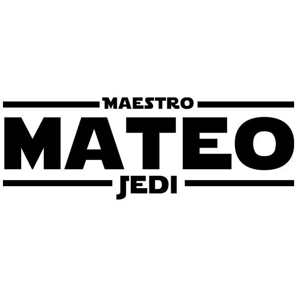 Wandtattoos: Jedi-Meister personalisiert