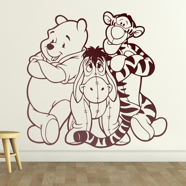 Details about   Wandtattoo Wandsti XL Winnie Pooh Regenbogen für Kinderzimmer Disney WN 003 