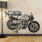 Wandtattoos: Klassisches Motorrad Norton Manx 30M - 1960 3