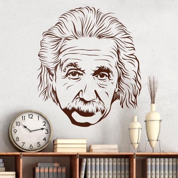 Wandtattoos: Albert Einstein 2