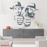Wandtattoos: Bud Spencer und Terence Hill 3