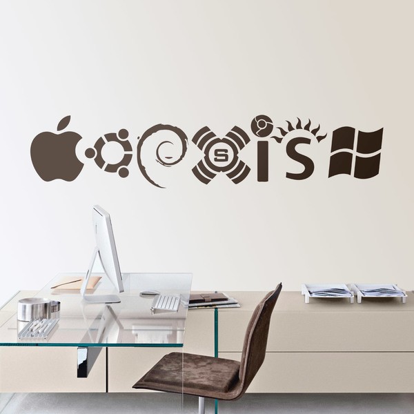 Wandtattoos: Coexist Betriebssysteme