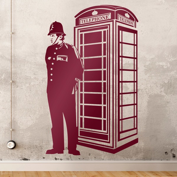 Wandtattoos: London Telefonzelle und britischen Wache