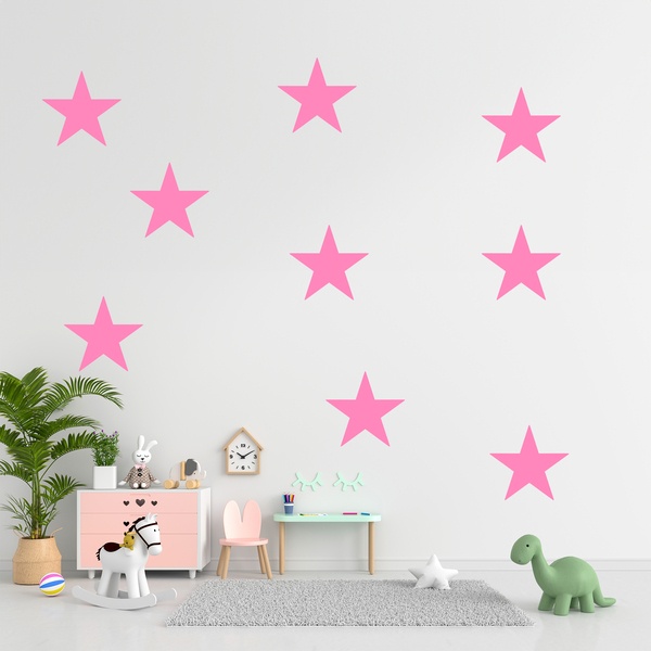 Wandtattoos: Kit 9 Wandtattoo Sterne