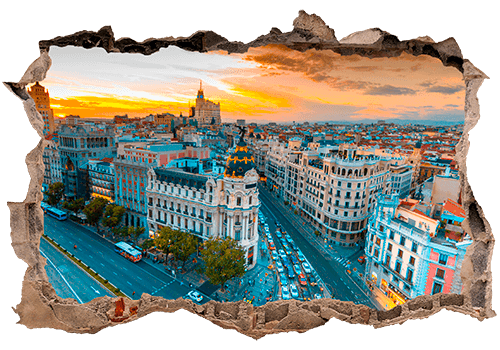 Wandtattoos: Loch Gran Vía Madrid