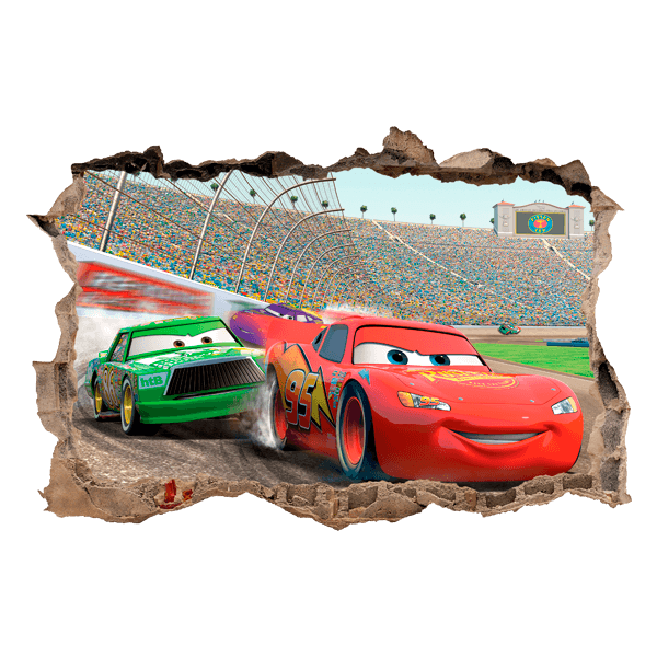 Wandtattoos: Wandtattoo Loch Rayo McQueen in Carrera