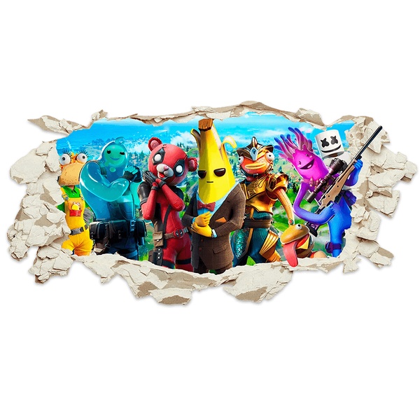 Wandtattoos: Fortnite Wandloch