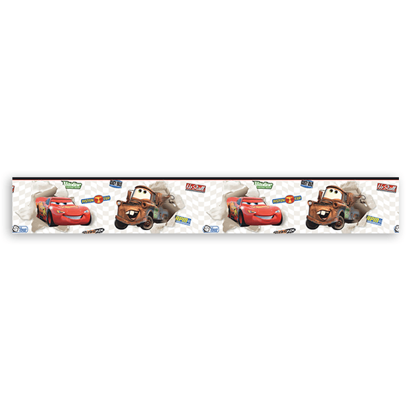Kinderzimmer Wandtattoo: Bordüre Cars