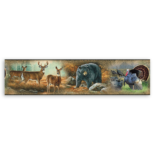 Wandtattoos: Bordüre Tiere