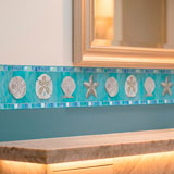 Wandtattoos: Bordüre Muscheln 10