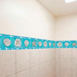 Wandtattoos: Bordüre Muscheln 11