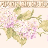 Wandtattoos: Violette Blüten 3