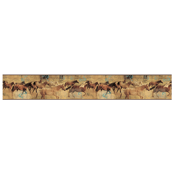 Wandtattoos: Herde von Pferden