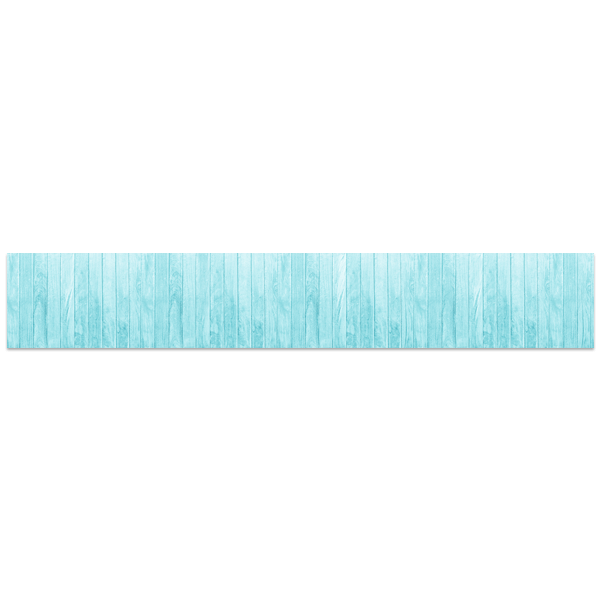 Wandtattoos: Blaue Plattform