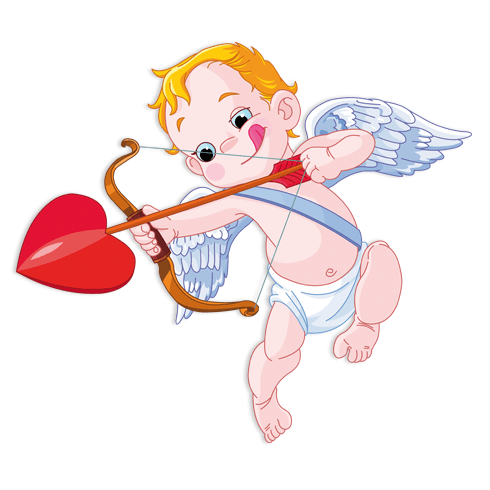 Kinderzimmer Wandtattoo: Baby Amor