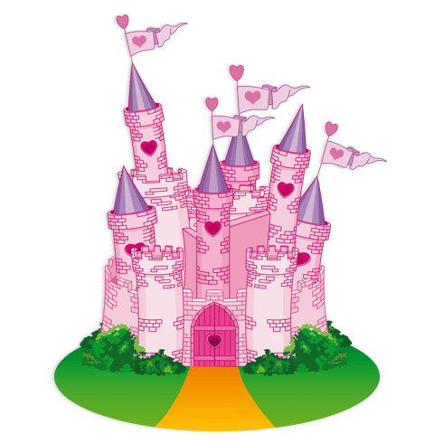 Kinderzimmer Wandtattoo: Das Schloss der Liebe