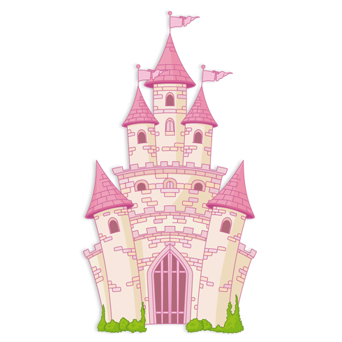 Kinderzimmer Wandtattoo: Schloss Fantastisch