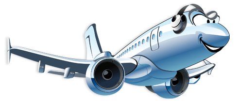Kinderzimmer Wandtattoo: Kommerzielle Flugzeug