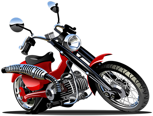 Kinderzimmer Wandtattoo: Moto Harley 3