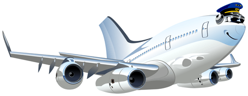 Kinderzimmer Wandtattoo: Kommerzielle Flugzeug 4