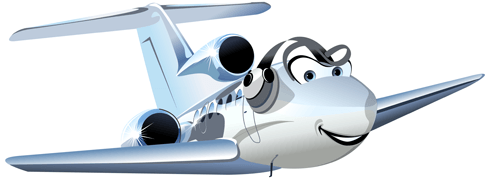 Kinderzimmer Wandtattoo: Ultraleichtflugzeug
