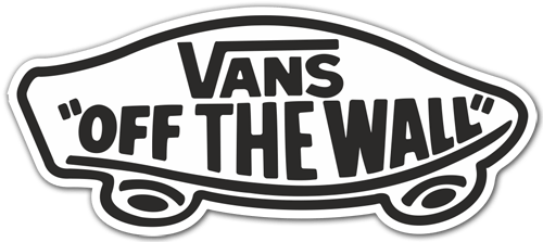 Aufkleber: Vans off the wall 5