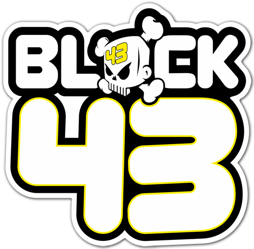 Aufkleber: Ken Block 43 DC Shoes 2