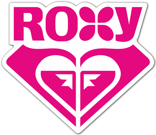 Aufkleber: Roxy 1