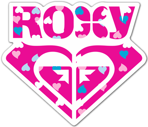Aufkleber: Roxy 3